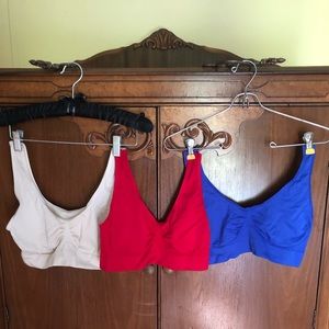 Rhonda Shear bralettes. New set of 3 size 1x